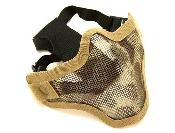 Steel Half Face Mask (3 color Desert)