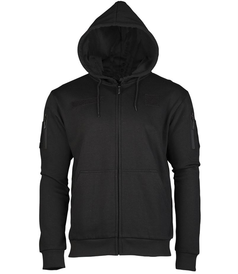 BLACK TACTICAL HOODIE