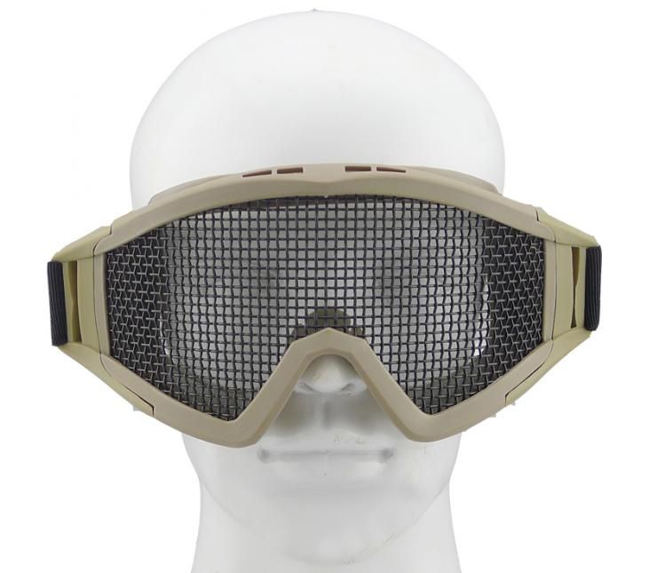 Desert Locust Mesh Goggles - TAN