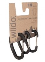 BLACK ACCESSORY CARABINER SET WILDO