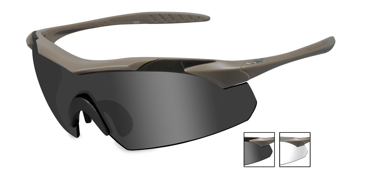 VAPOR Grey/Clear Tan Frame