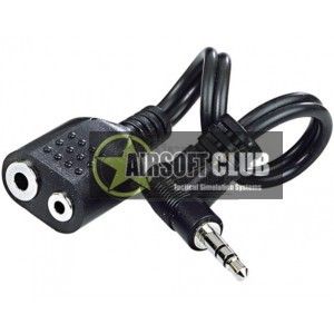 Mic Adapter 2-Pin to 1-Pin 3,5mm