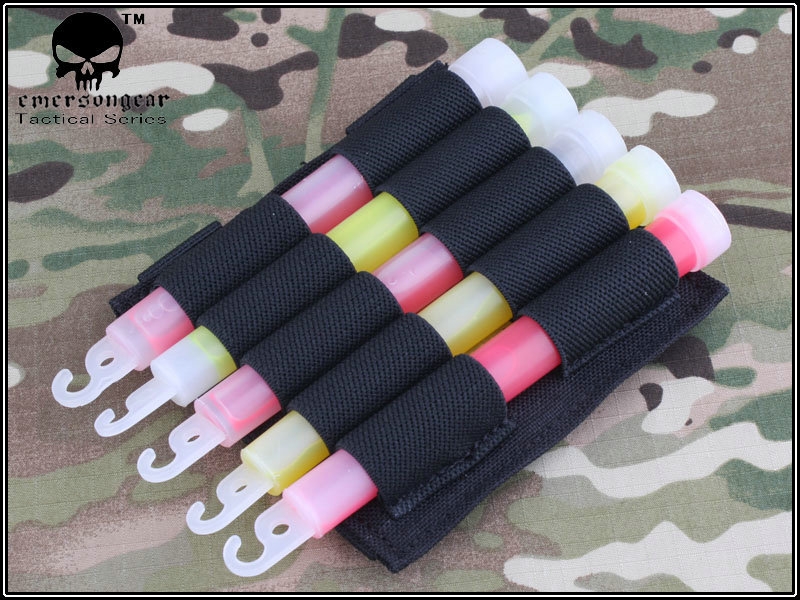 Military Light Stick pouch /Molle - BK