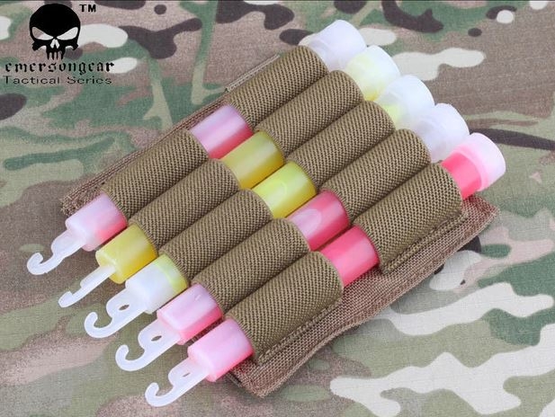 Military Light Stick pouch /Molle - CB