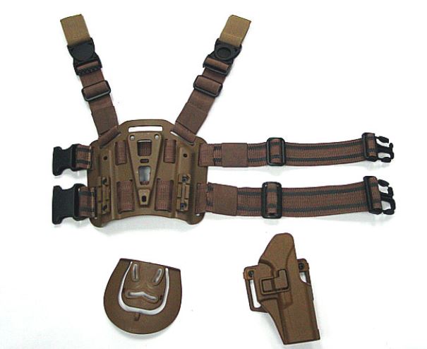 G17/22/31 CQC Belt Drop Leg Holster -Tan
