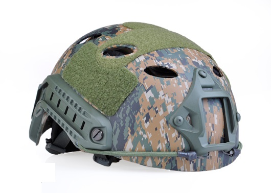FAST Helmet-PJ TYPE-Woodland Digital