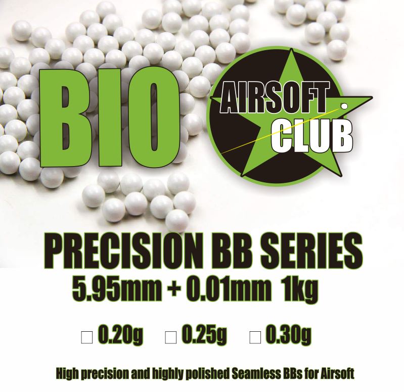 0.25g BIO - High Grade - Non Bubbles-1KG-4000rds