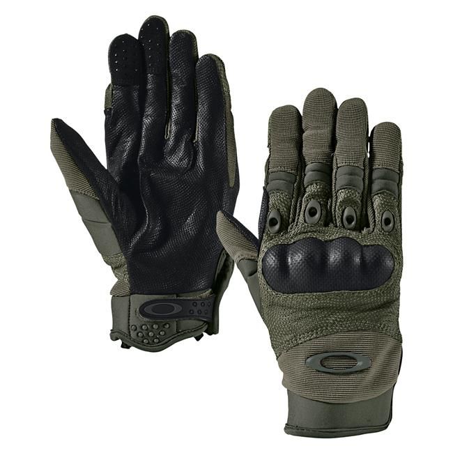 Oakley style Full Finger Real leather Carbon Knuckle-OD