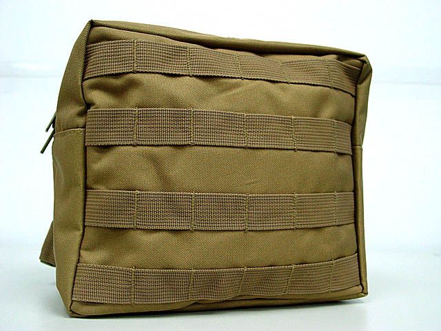 Molle Utility Drop Leg Panel Pouch Bag-Tan