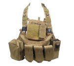 Versatile Assault Military Plate Carrier Tactical Vest Tan 