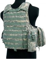Molle Tactical Strike Plate Carrier Vest ACU  - Image 2