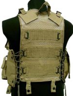 USMC  Combat Tactical Vest -Tan - Image 2
