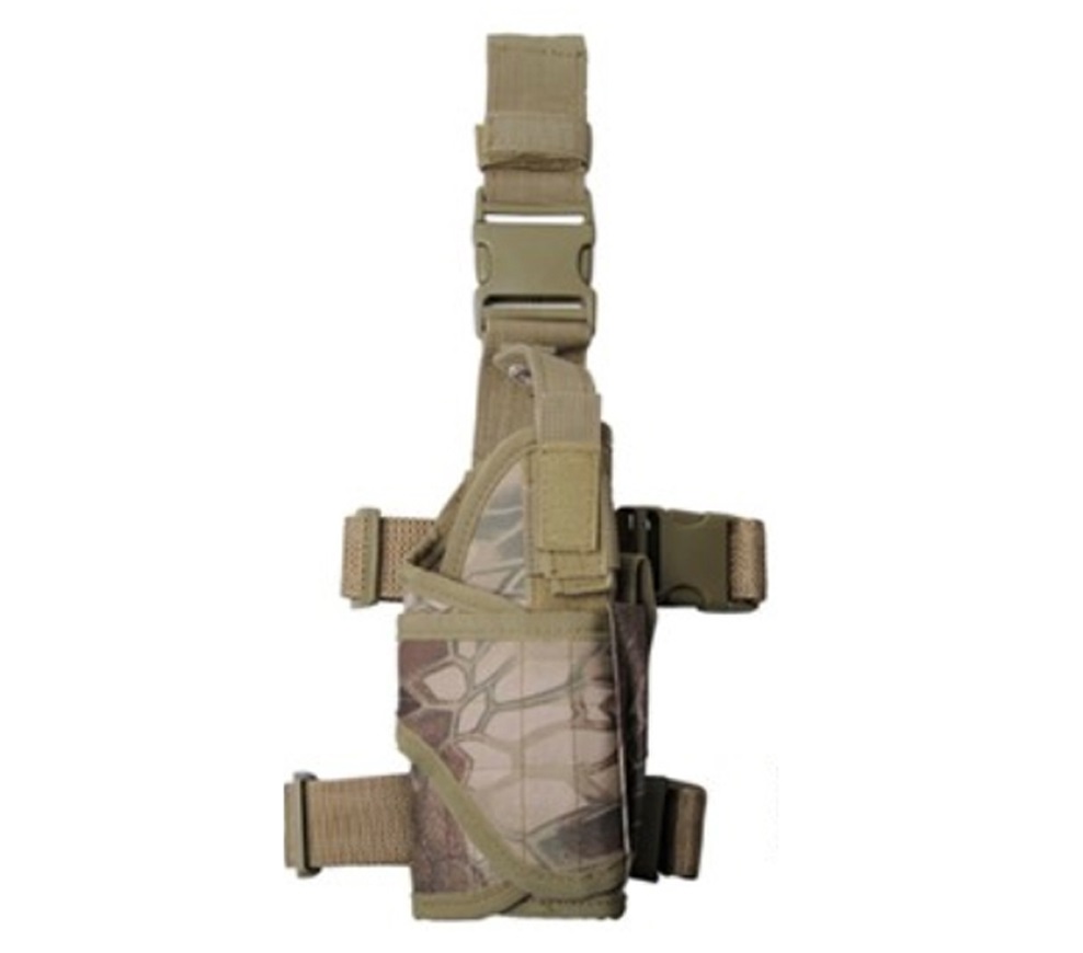 Tornado Drop Leg Gun Pistol Holster Highlander Camo