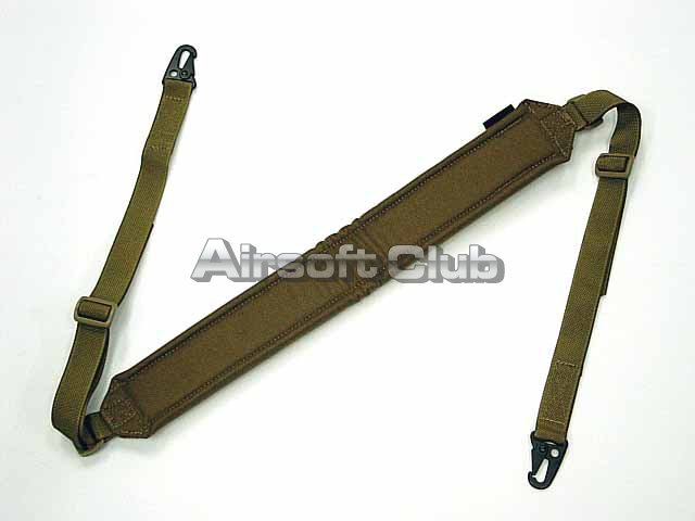 LMG Shoulder Padded Rifle Sling -Tan