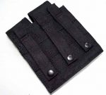 Molle Double Magazine Pouch - Black - Image 2
