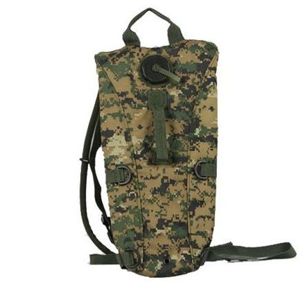 3L Military Hydration Bladder Water Backpack- MARPAT