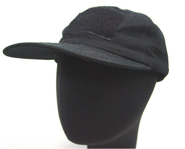 Velcro Patch Military Cap -Black