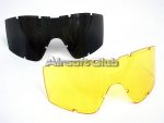 Desert Locust Goggles w/2 set glasses -OD