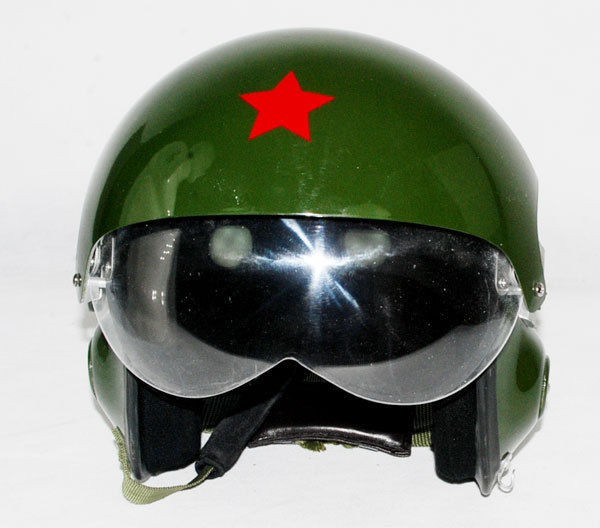 Miltary Air Force Jet Pilot Flight Helmet - OD