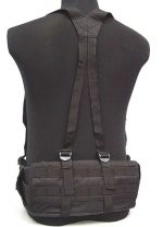 Molle II Panel Platform Waist Belt Suspender Black - Image 3