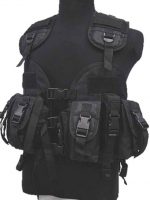 US Tactical Navy Seal Modular Assault Vest Black
