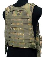 US Marine Assault Molle Plate Carrier Vest Camo Multicam - Image 2