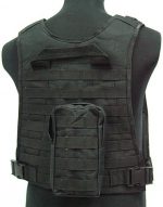 US Marine Assault Molle Plate Carrier Vest Black - Image 3