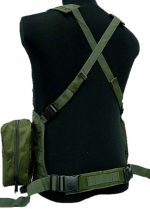 Versatile Military Plate Carrier Tactical Vest OD (600D) - Image 3
