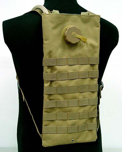 Hydration Water Backpack (Coyote Brown) MOLLE