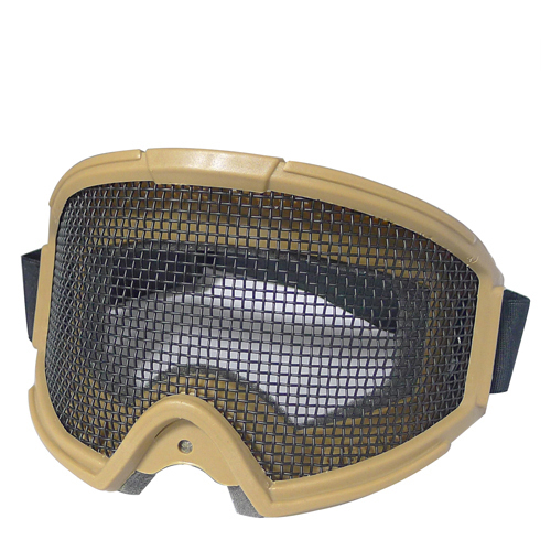 MASK EYEWEAR STEEL NET - TAN 