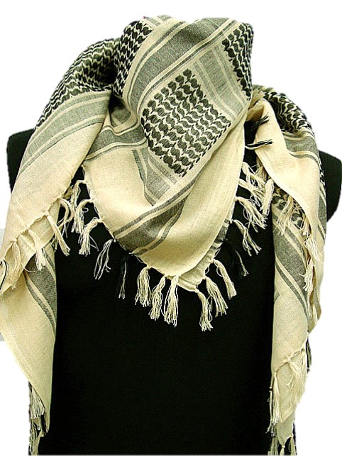 Arabic Shemagh (TAN) 110CM x 110CM