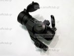 Comp M3 Type Red Green Blue Dot Sight Scope w/Cantilever Mount