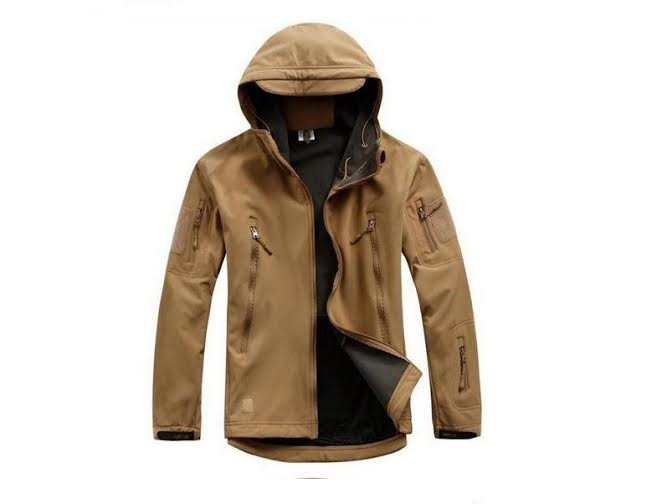 SharkSkin V Soft Shell Assault Jacket (Khaki)