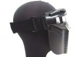 Full face mask with ventilation (Black) - Image 3