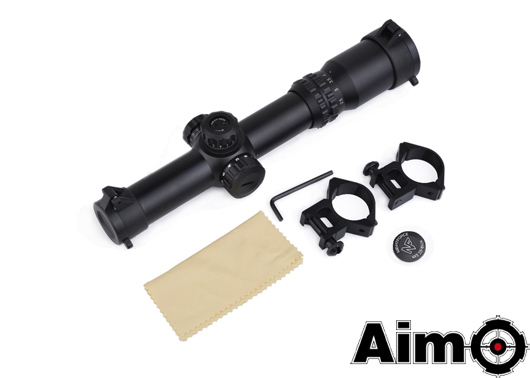 1-4x24SE Tactical Scope(Red/Green Reticle) - BK																																																															