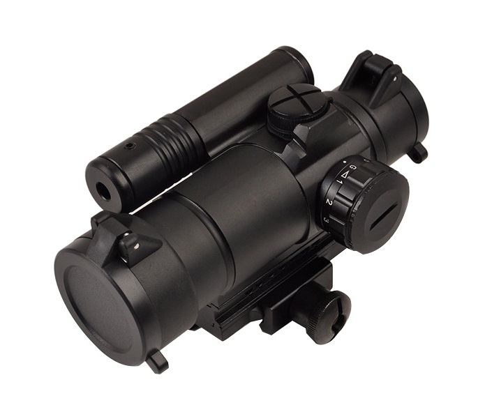 M4 Style Red / Green Dot Sight & Red Laser Sight (BK)