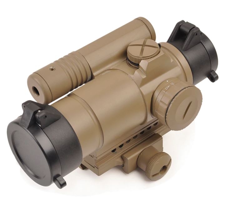 M4 Style Red / Green Dot Sight & Red Laser Sight (DE)