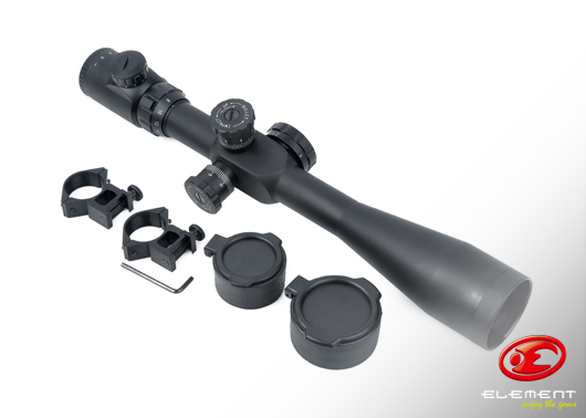 8-32x50E-SF(Red/Green Reticle)BK