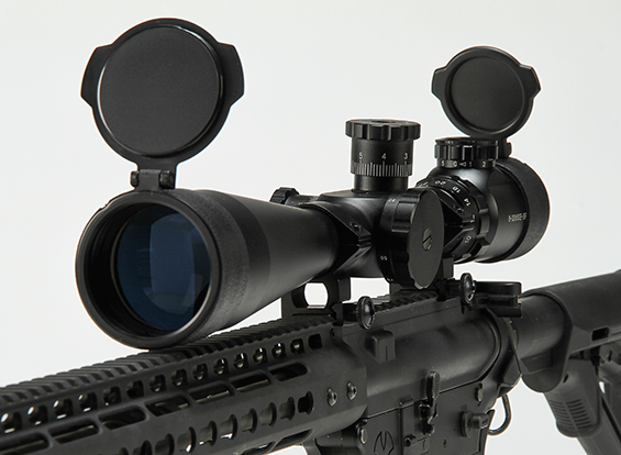 8-32x50E-SF(Red/Green Reticle)BK