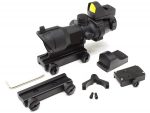 ACOG 4x32 Scope + Mini Reddot BK