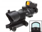 ACOG 4x32 Scope + Mini Reddot BK