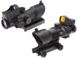 ACOG 4x32 Scope + Mini Reddot BK