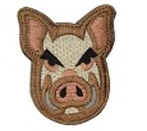  Pig Head Moral Patch a