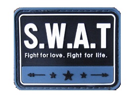SWAT blue Moral patch 