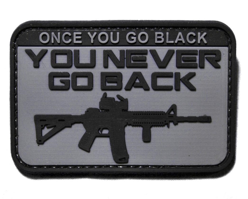 Once You Go Black PVC 