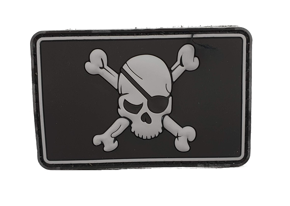 Pirate Skull Bones PVC 