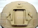 MICH TC-2000 ACH Helmet w/NVG Mount & Side Rail TAN