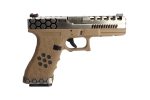 G17 HEX-CUT- Tan/Silver Slide - Image 3