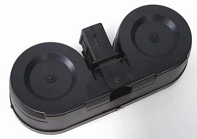 M4 2500 Sound Control Electric Drum Magazine w/charger