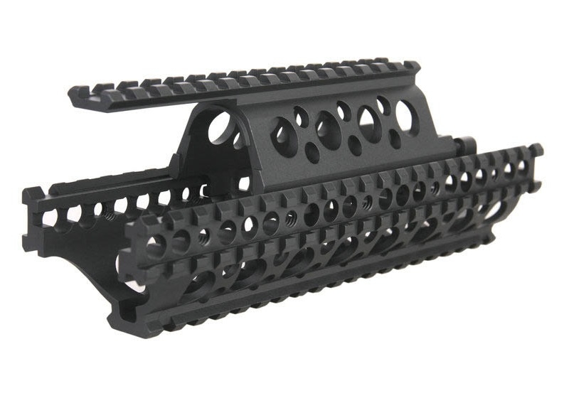 M83 Style Rail For AK47-BK